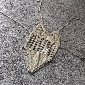 CROCHET ONE-PIECE BATHING SUIT